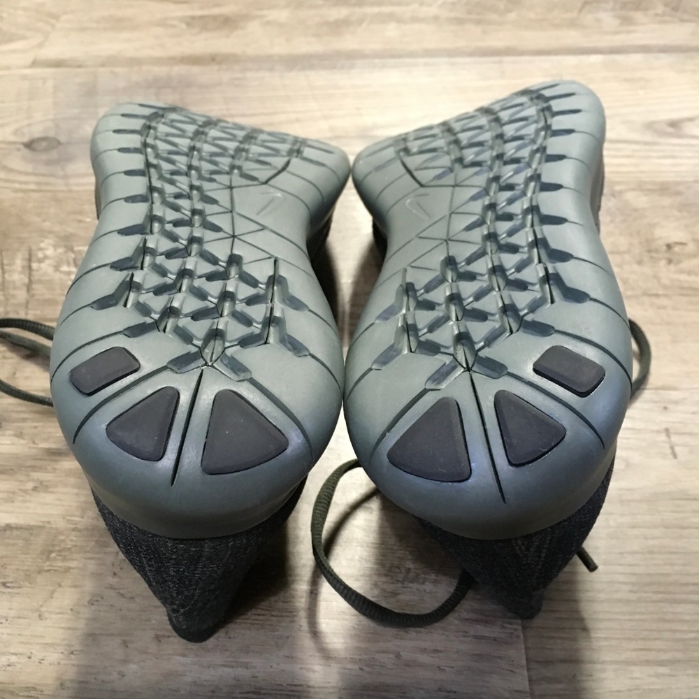 Nike Free RN Flyknit 2 Black Anthracite Mens 10.5 - Picture 7 of 8